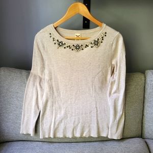 Scoop Neck Blouse/Sweater